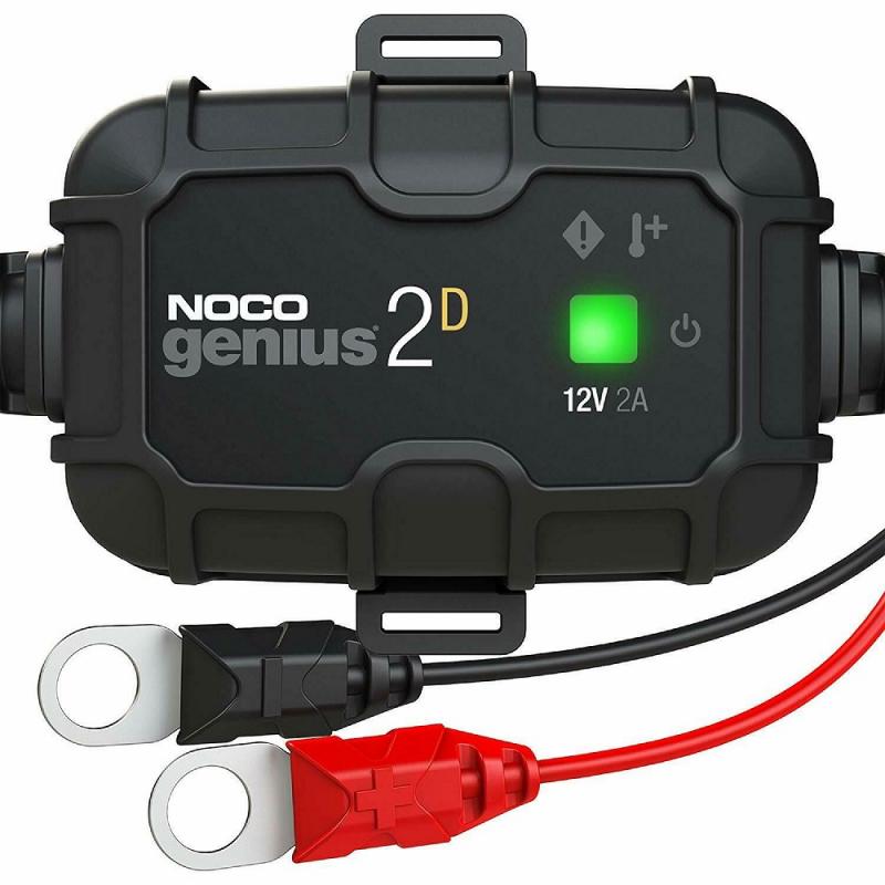 Noco Genius 2D batteriladdare för fast montering 12V