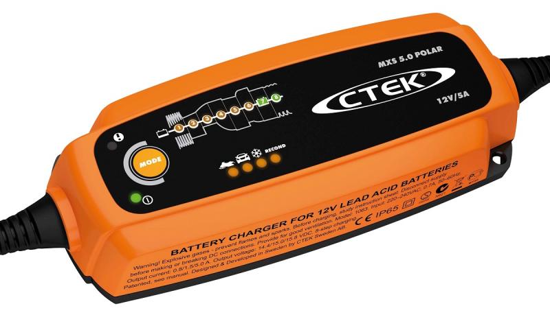 CTEK MXS 5.0 Polar batteriladdare