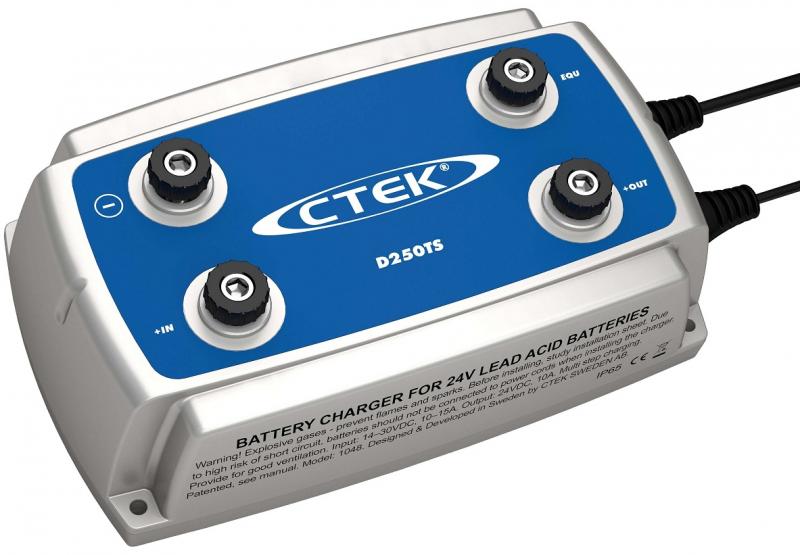 CTEK D250TS Batteriladdare