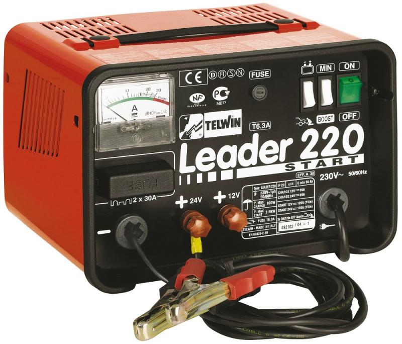 Telwin Leader 220 batteriladdare