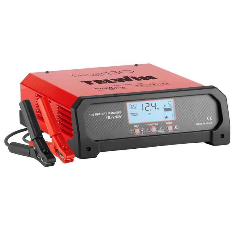 Telwin Doctor Charge 130 batteriladdare 12/24V