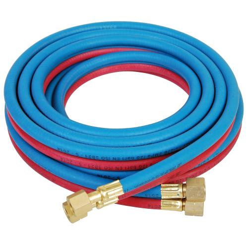 Tvillingslang Oxygen/Acetylen 6,3mm