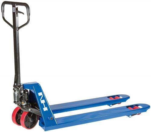 NH gaffellyftvagn, pallyftare 1150x520mm polyuretan boggi 2,5t