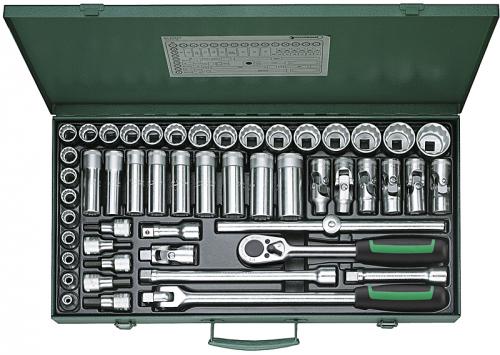 Stahlwille 50/53/7 - 1/2" tolvkant 50delar