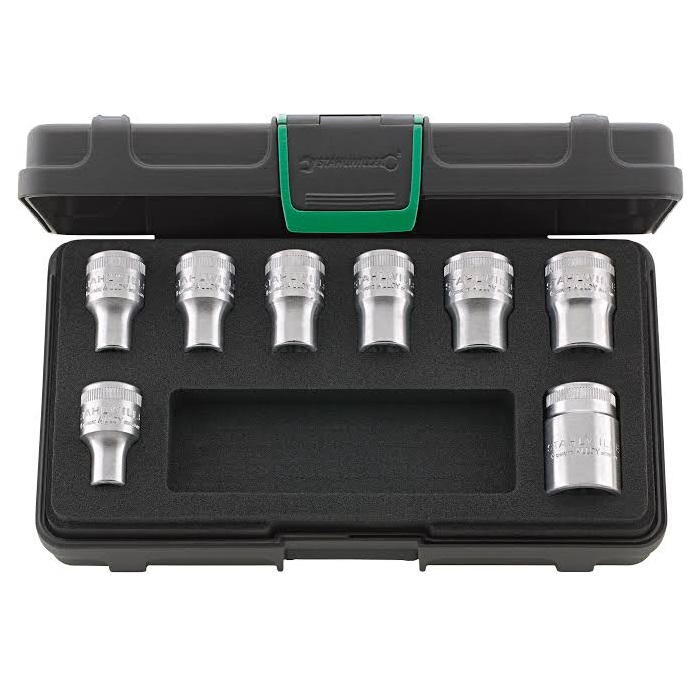 Stahlwille 50TX/8 E-torx hylssats E10-E24