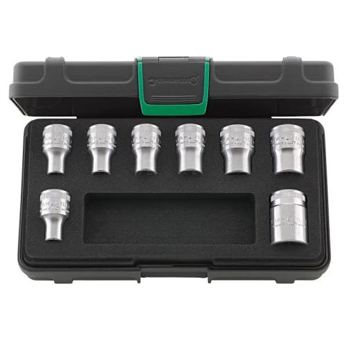 Stahlwille 50TX/8 E-torx hylssats E10-E24