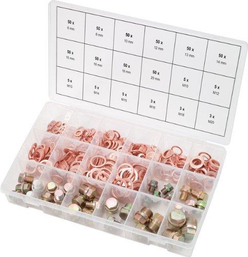 Oljeplugg- & packningssortiment 534delar