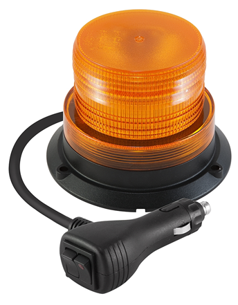 Blixtljus liten 9-54V LED Magnetfot