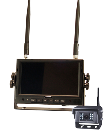 GVP Backkamera set 7" quad view wireless