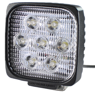 SAE LED-arbetsbelysning 7x5w (28w) Wide fyrkantig