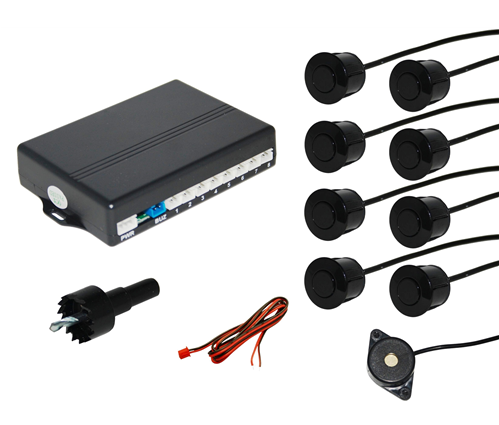 Backvarnare med 8 sensorer