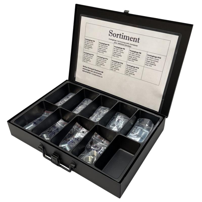 Tap Cert insatsgänga, gängbussning kit M4-M18 (68 delar)
