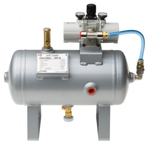 SMC VBAT05AF-SV-Q Tryckstegrare med tank