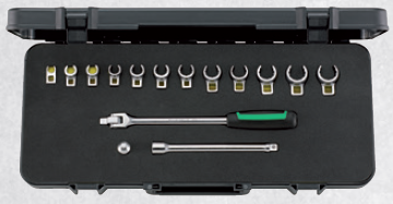 Stahlwille Kråkfotsnycklar 8-19mm 15 delar