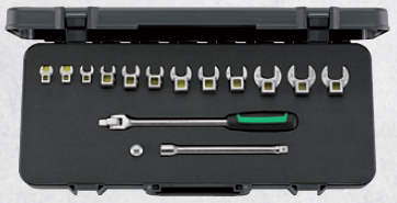 Stahlwille kråkfotnyckelsats 8-19mm 15 delar