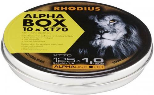 Rhodius XT70 kapskivor (10-pack)