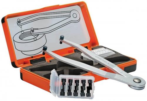 AMF 758S justerbar haknyckel, utbytbara tappar 8-100mm