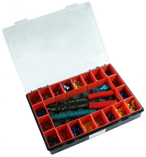 Nelco AS120 TL32 kabelskosortiment (120 delar)