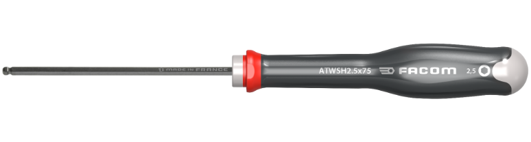 Facom Protwist insexskruvmejsel med kula 2-6mm