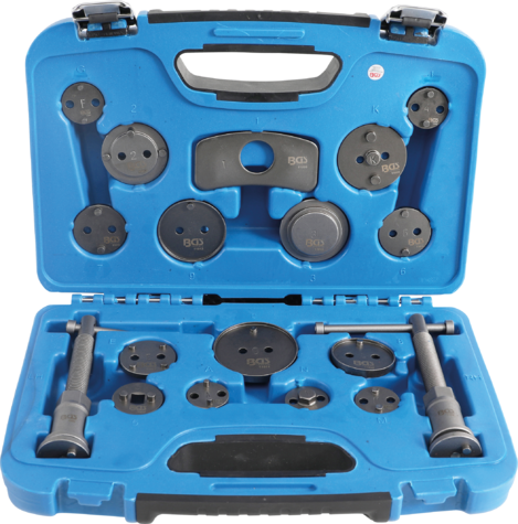 BGS Technic bromskolvsverktyg (18 delar)