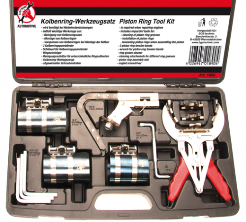 BGS Technic kolvringskompressor set