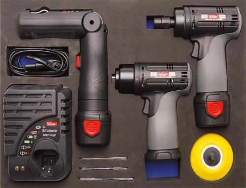 BGS Technic Slip- & polermaskin 10,8V SET