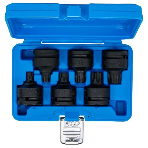 BGS Technic 3/4" krafthylssats torx lastbil/entreprenad T55-T100