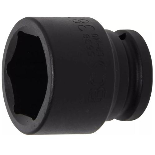 BGS Technic 3/4" Krafthylsa kort 6pt 17-60mm