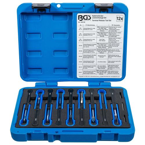 BGS Technic Terminalverktygssats universal (12 delar)