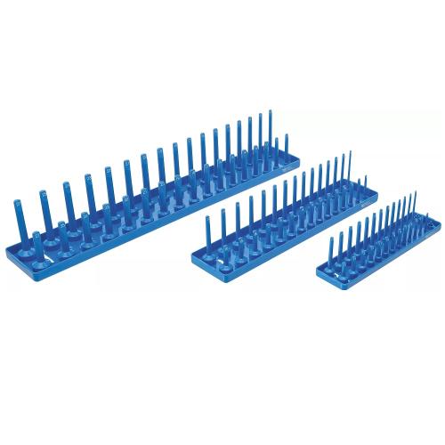 BGS Technic hylshållare, hylsorganiserare 1/4", 3/8", 1/2" (90st)