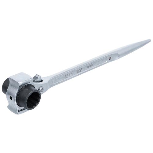 BGS Technic ställningsnyckel 3-in-1 19x22mm, dubbla slagytor