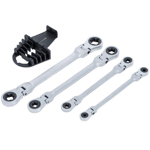 BGS Technic ringspärrnyckelsats torx E6-E24 ledade