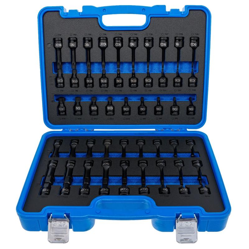 BGS Technic krafthylssats torx/insex/xzn långa/korta (56 delar)