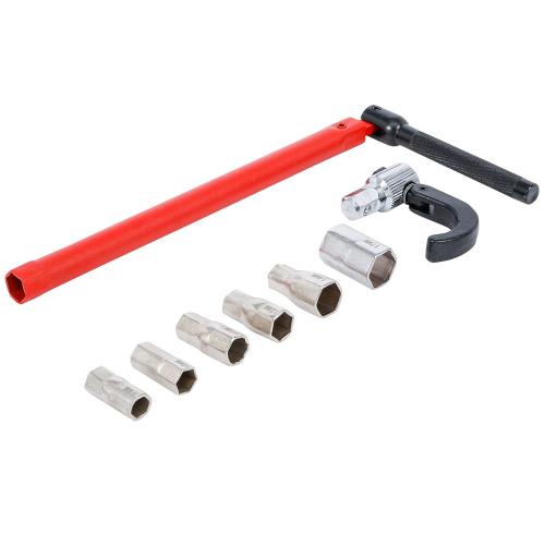 BGS Technic Kranmutternyckel  inkl. hylsa 9, 10, 11, 12, 13, 14, 17mm