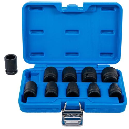 BGS Technic 1/2" krafthylssats 6pt TUM 3/8-15/16"