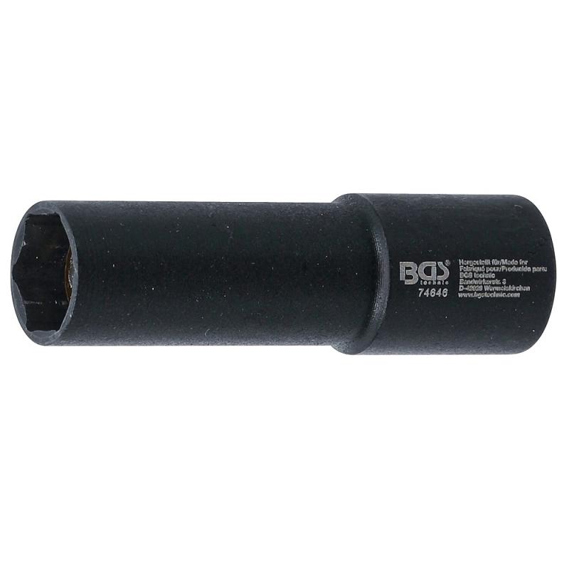BGS Technic hylsa stötdämpare 13mm Tesla Model 3+Y