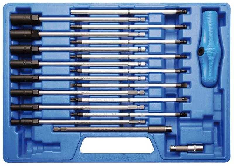 BGS Technic T-handtag INSEX/Torx/6pt sats