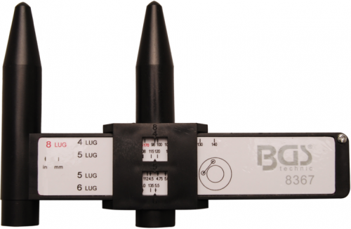 BGS Technic bultcirkelskjutmått plastutförande