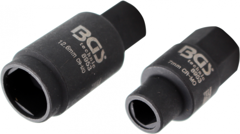 Trekantshylsor Bosch common rail/TDI dieselpump 7 & 12,6mm