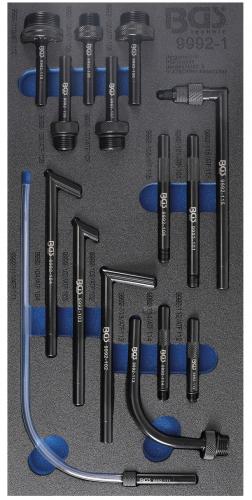 BGS Technic adaptersats till växellådoljepåfyllare (15st)