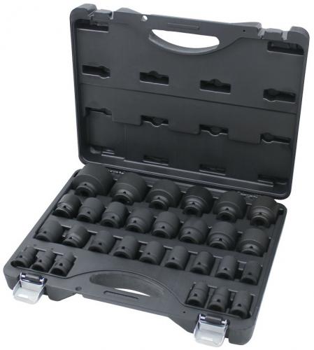 Bato 1/2" krafthylssats korta 10-46mm (29 delar)