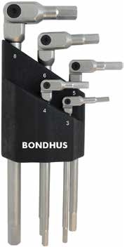 Bondhus HEX-PRO ledade insexnycklar 3-8mm