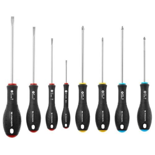 Facom BTPDJ8PB Ergotwist skruvmejselsats spår/ph/pz (6st)