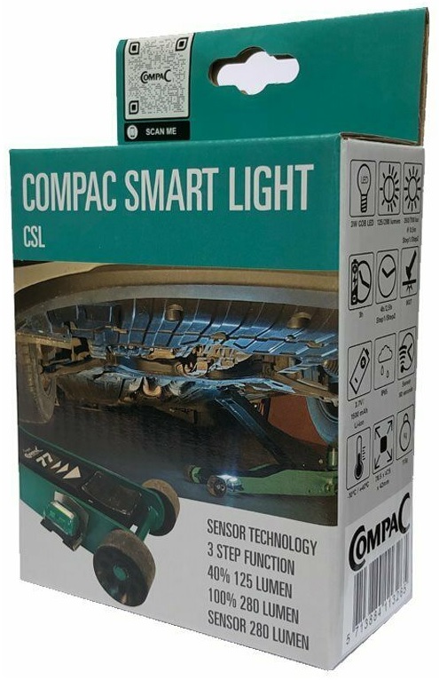 Compac CSL Smartlight ljussats, lampsats LED