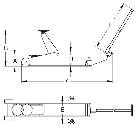 Låg domkraft Låg domkraft