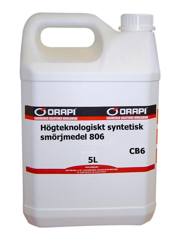 Orapi 806 CB6 Högteknologiskt syntetisk smörjmedel 5L