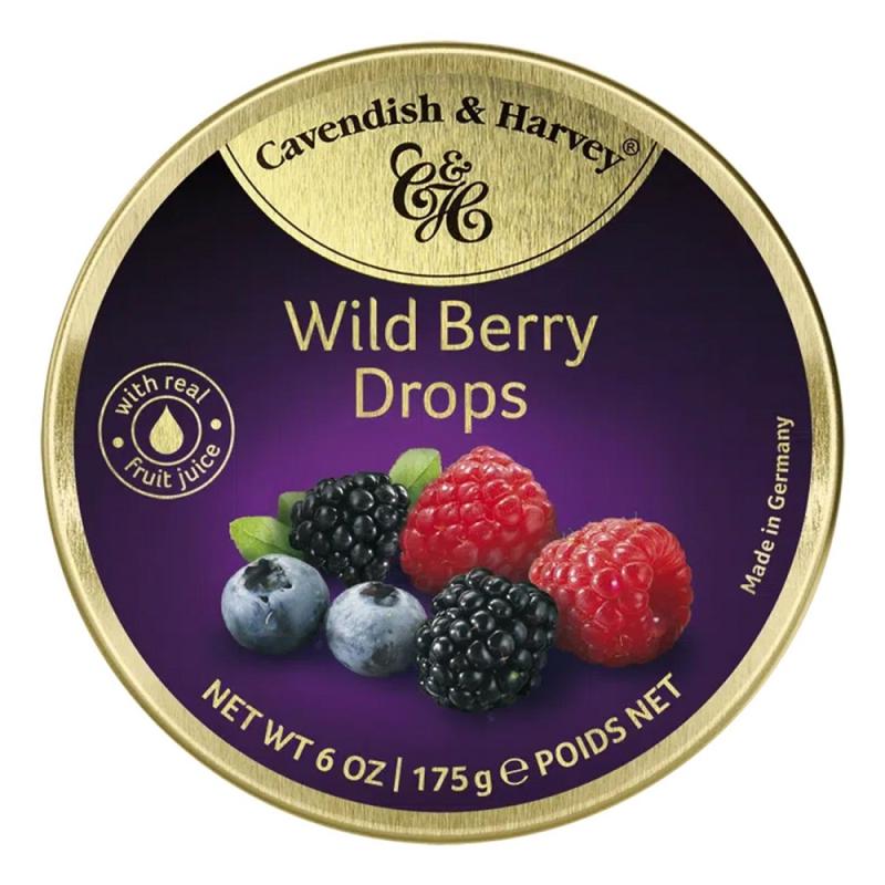 Cavendish & Harvey Wildberrydrops 175g