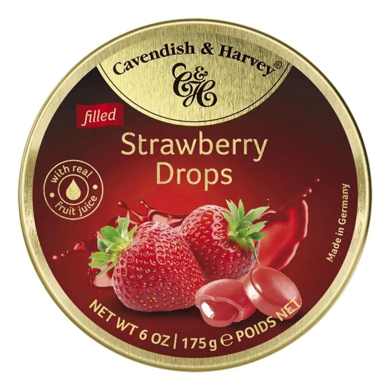 Cavendish & Harvey Strawberry Drops 175g