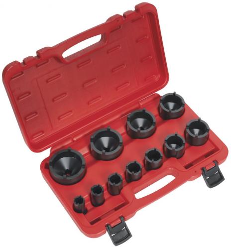 Hylssats för KM-muttrar (kullagermuttrar)