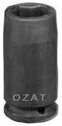 Ozat 1" krafthylsa lång 19-115mm